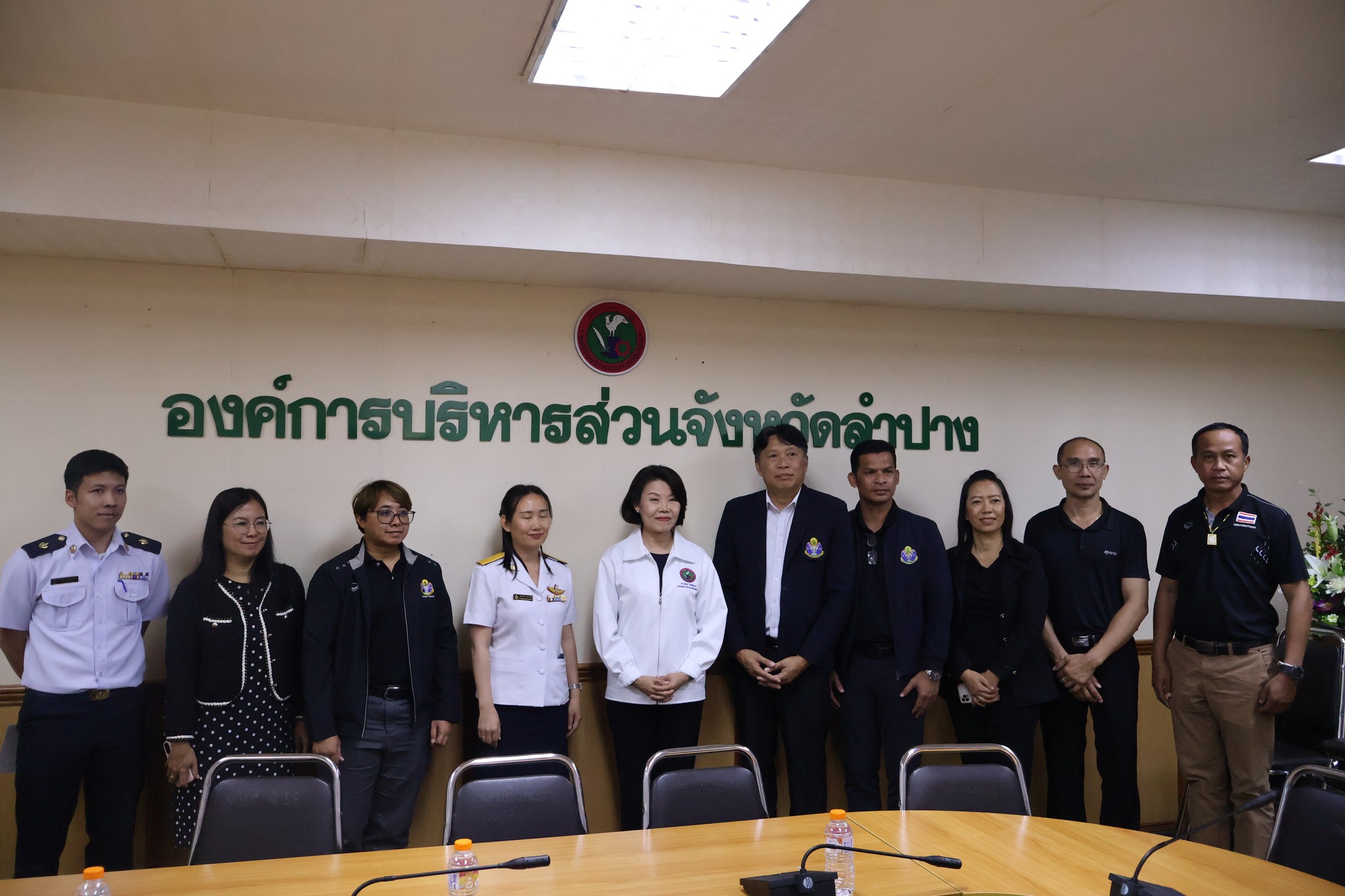 แลกเปลี่ยนข้อคิดเห็นและแนวทางความร่วมมือในการพัฒนาการกีฬาของจังหวัดลำปาง